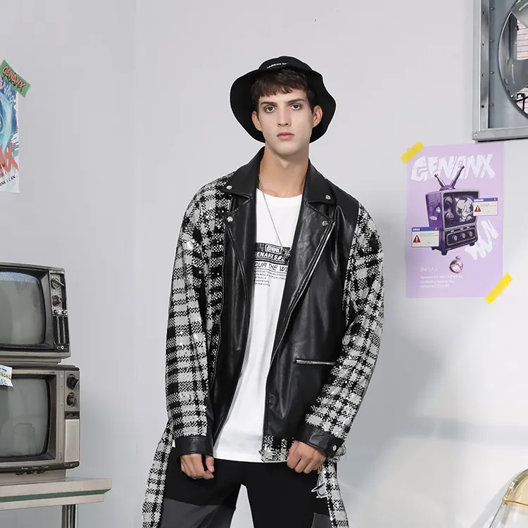 GENANX Loose Fit Jacket Unisex Black-3