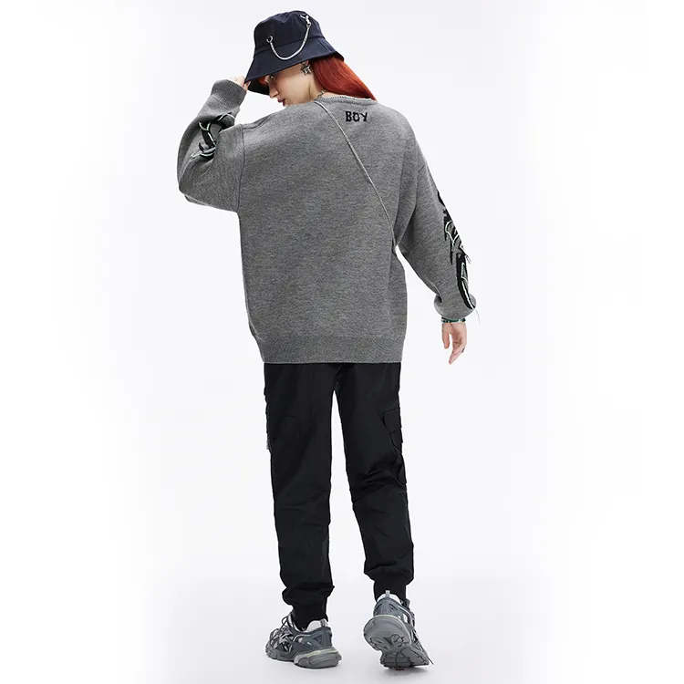 Boy London Sweaters Unisex Gray-5