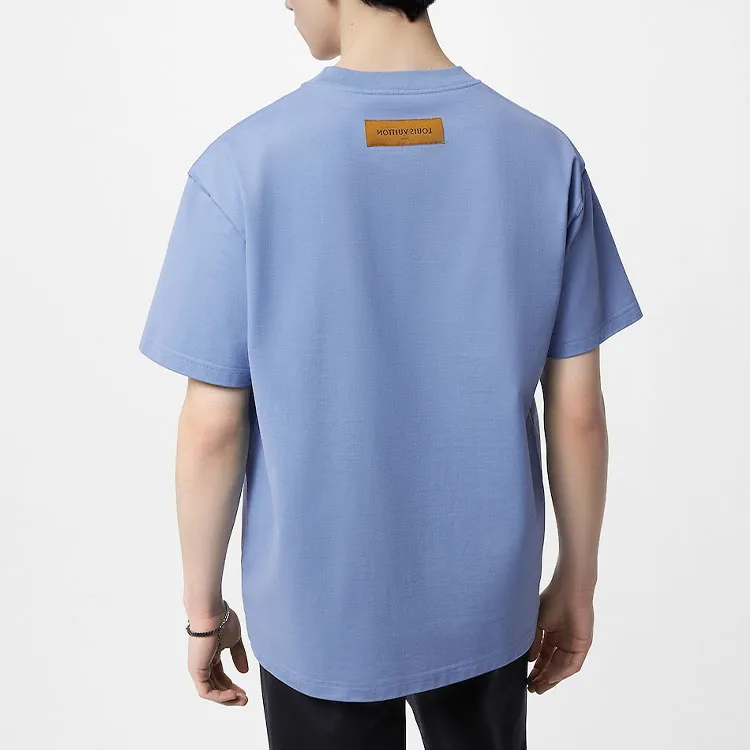 LOUIS VUITTON SS23 T Shirt Men's Indigo-3