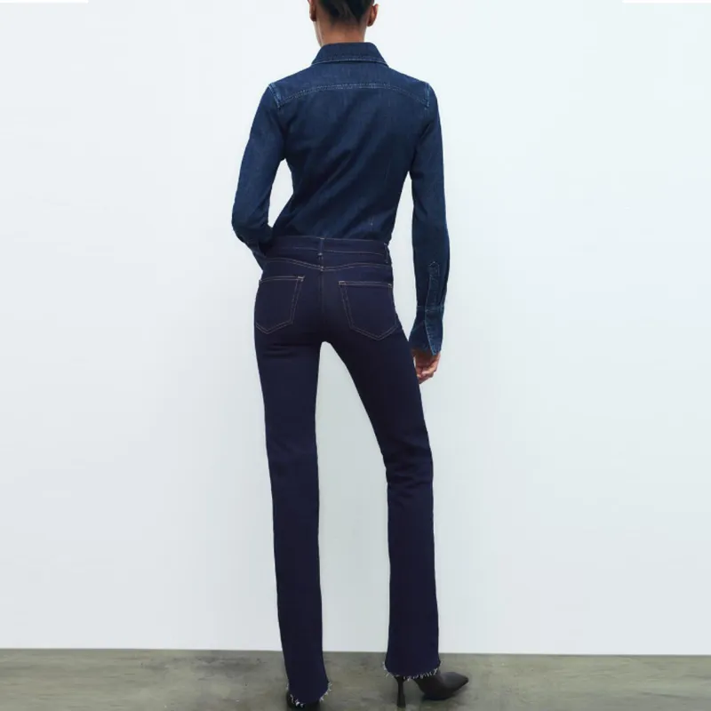 ZARA Jeans Women's Blue-3