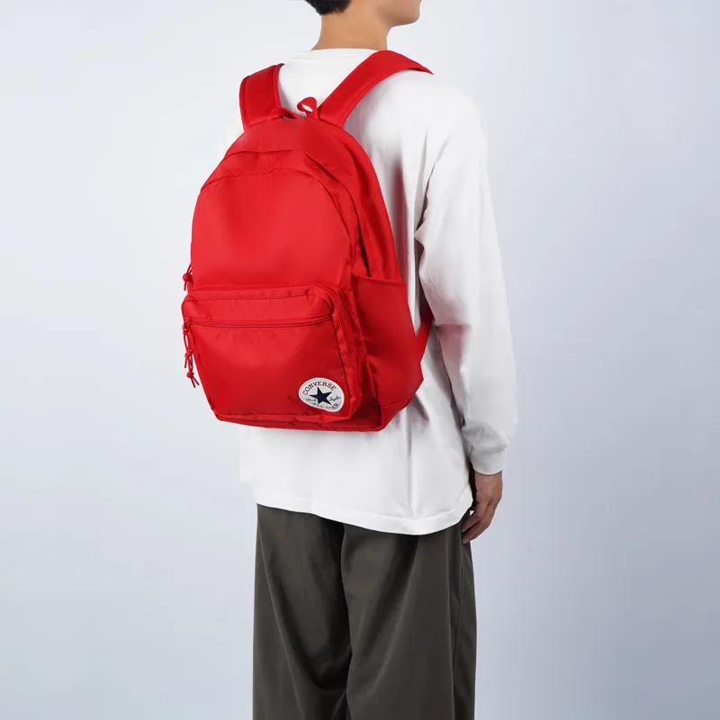 Converse Polyester Backpack Regular Unisex Red-8