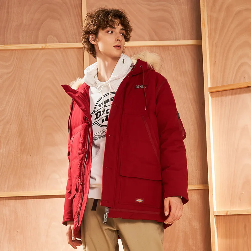 Dickies Down Jacket Men's Brick Red-2