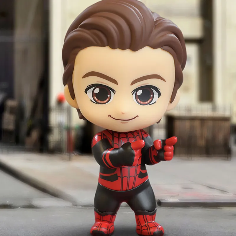 Hot Toys Spider Man Hero Without Return Chibi Figures 11cm-2