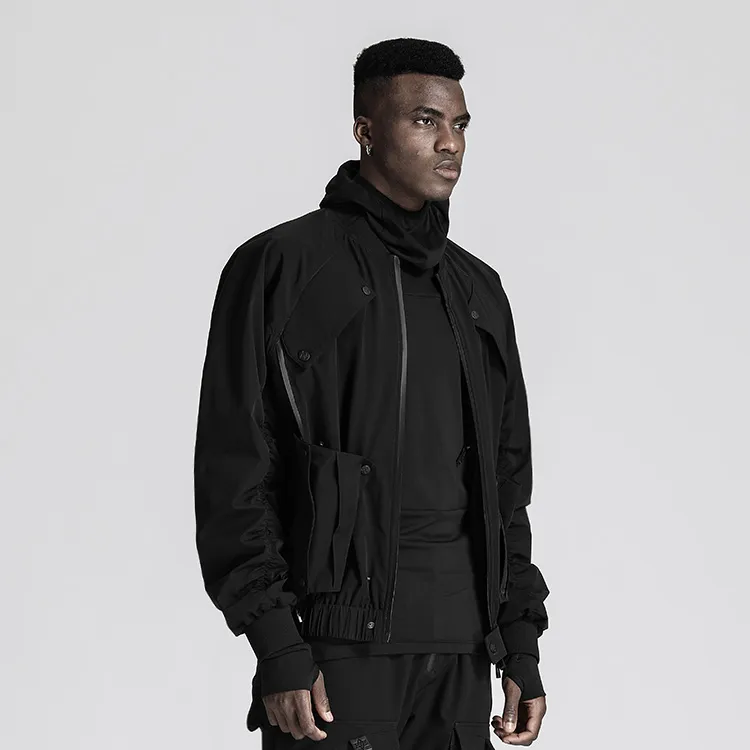 NORVINCY British Urban Techwear Crew Neck Jacket Unisex-0