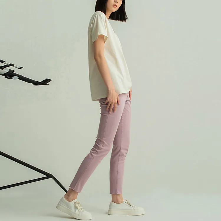 Lee T Shirts Women's Ecru-2
