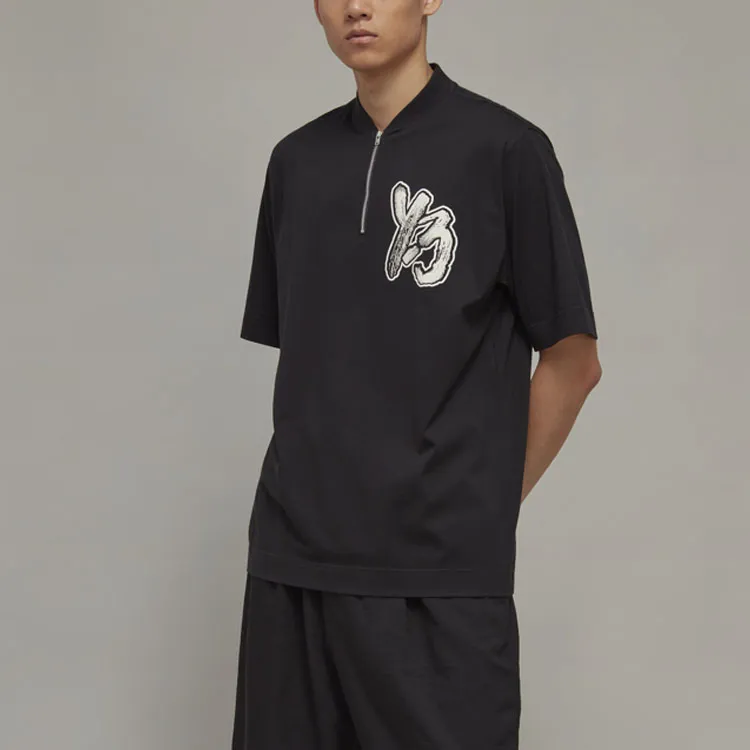 Y 3 T Shirts Unisex Black-2