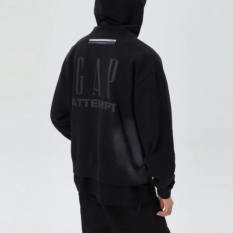 Attempt X GAP X ATTEMPT Sweatshirts Unisex Black-3
