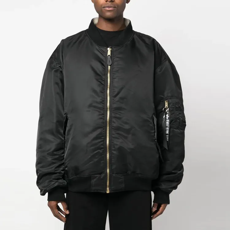 Vetements X Alpha Industries Reversible Bomber Jacket-1