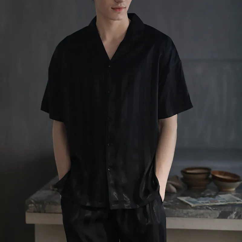 Same Language Men Pajama Sets-2