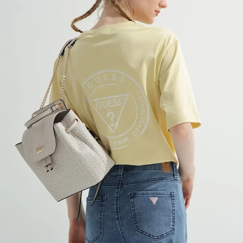 GUESS T Shirts Unisex Yellow-1