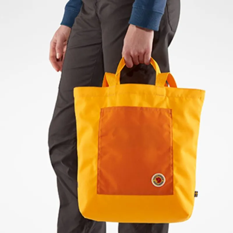 Fjallraven Kanken Canvas Shoulder Bag, Crossbody Bag, Handbag Unisex Pumpkin Yellow/Deep Orange-4