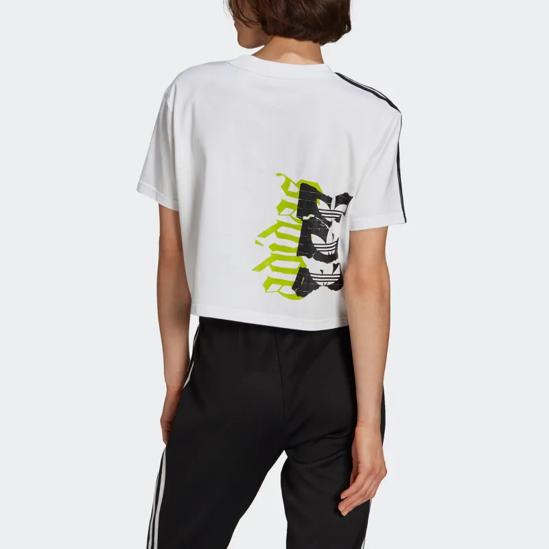 Adidas Originals T Shirt Women's White-1