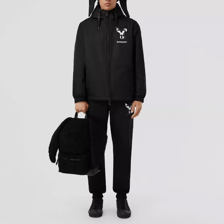 Burberry SS23 The Year Of The Rabbit Jackets Men Black-2