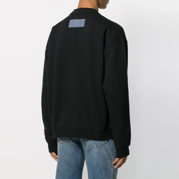 HERON PRESTON Sweatshirts Men Black-2