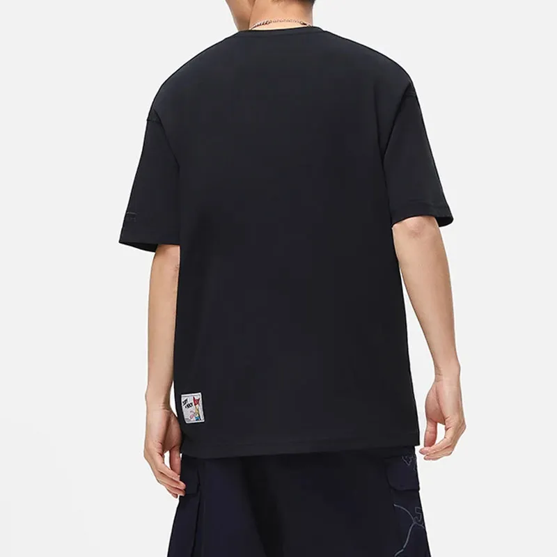 LiNing Disney T Shirt Men's Black-3