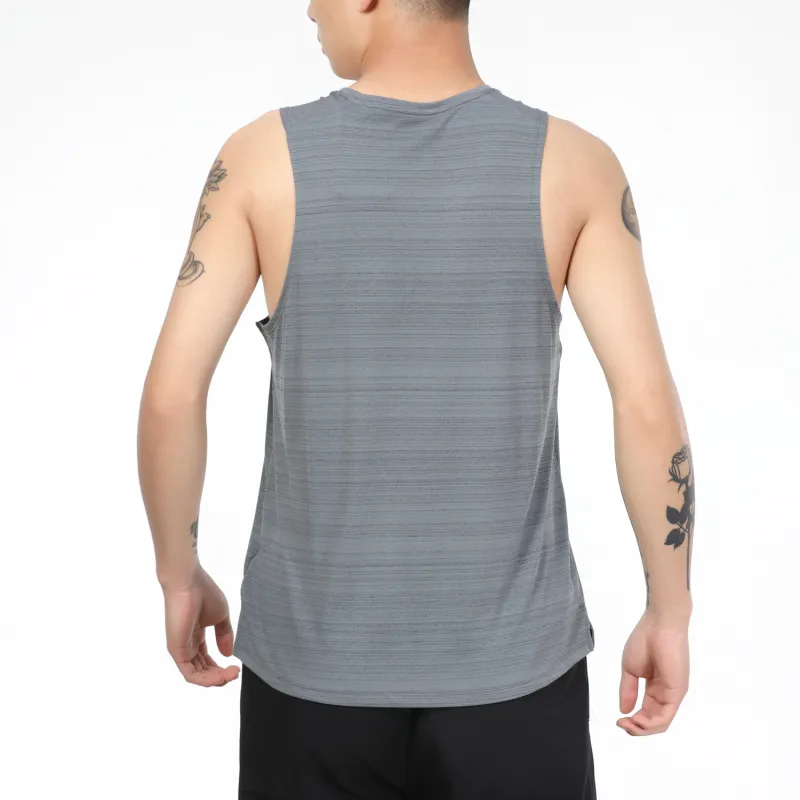 Nike Tank Tops Men Gray-4