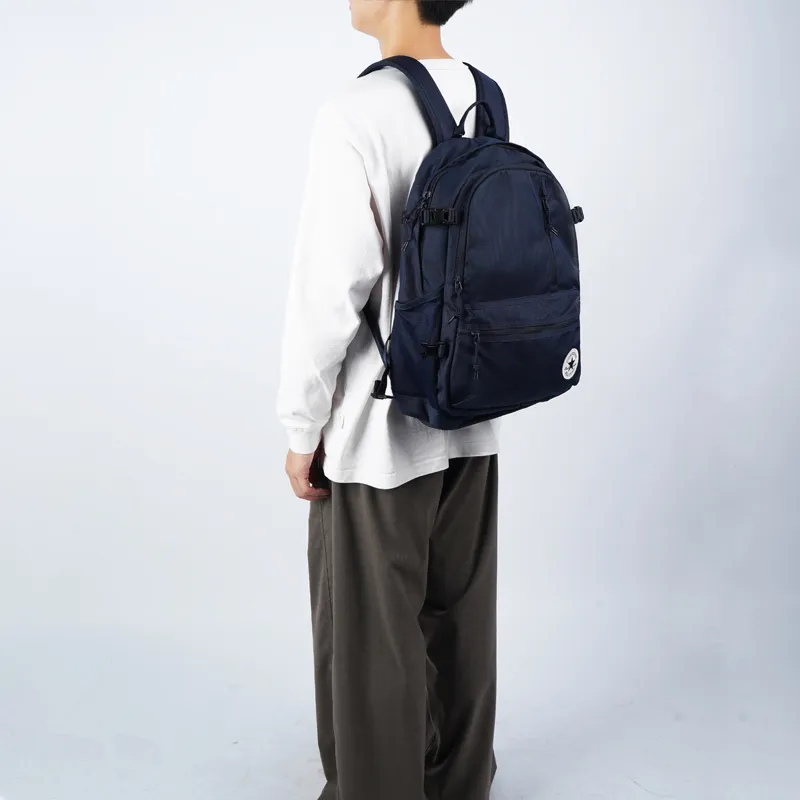 Converse Recycled Polyester Backpack Unisex Obsidian Blue-6