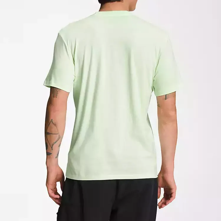 THE NORTH FACE T Shirts Men Light Green-2