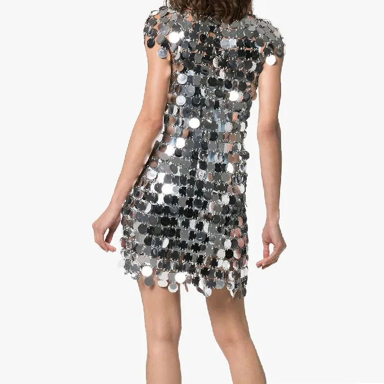 Paco Rabanne Sequinned Mini Dress-2