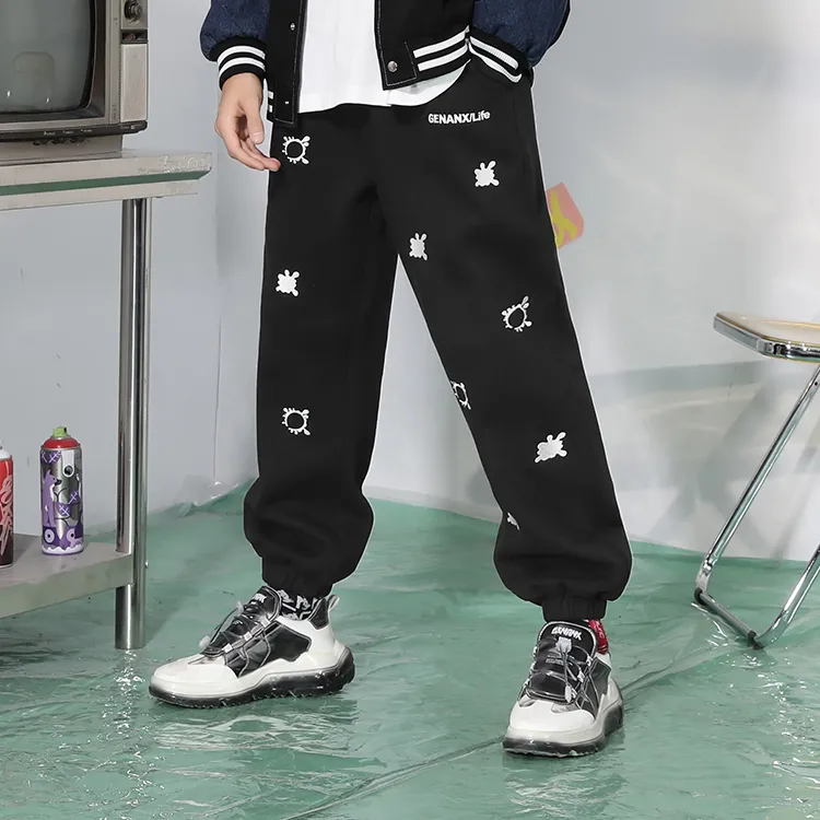 GENANX Thickened Casual Pants Unisex-4