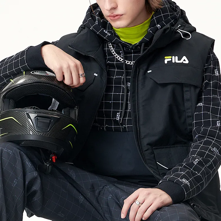 FILA FUSION STREET SPORT Vests Men Pitch Black-5