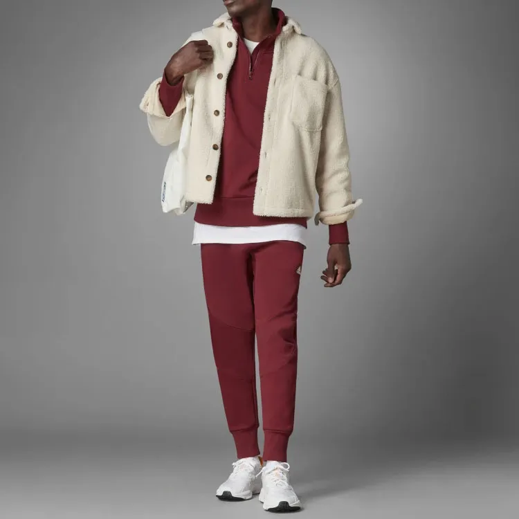 Adidas Sweatshirts Men Burgundy-3