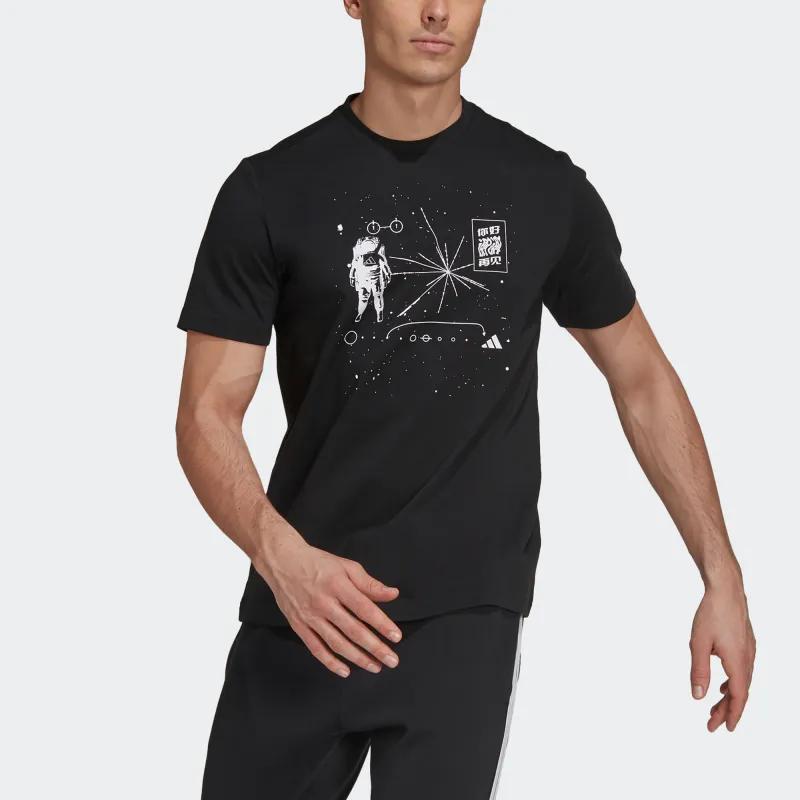 Adidas T Shirts Men Black-2