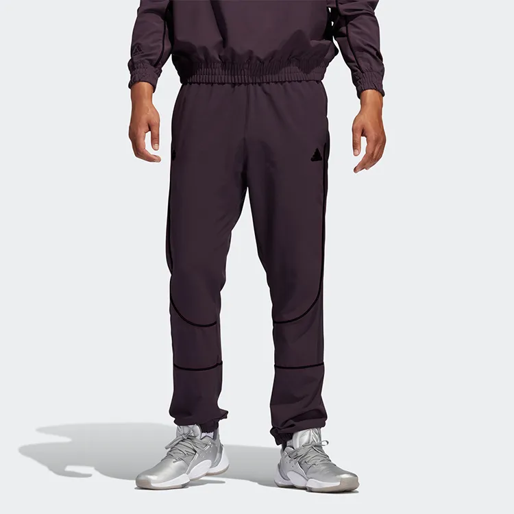 Adidas Knitted Sweatpants Men Purple-2