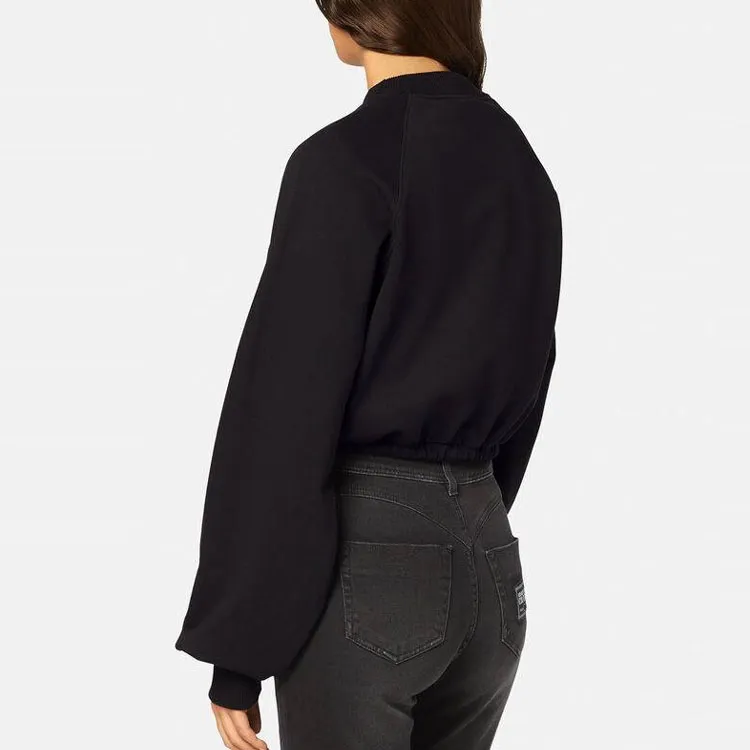 VERSACE JEANS COUTURE Sweatshirts Women's Black-3