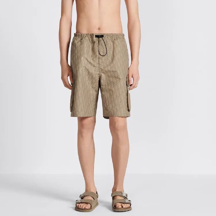 DIOR AND PARLEY Swimming Shorts Men's Khaki-2
