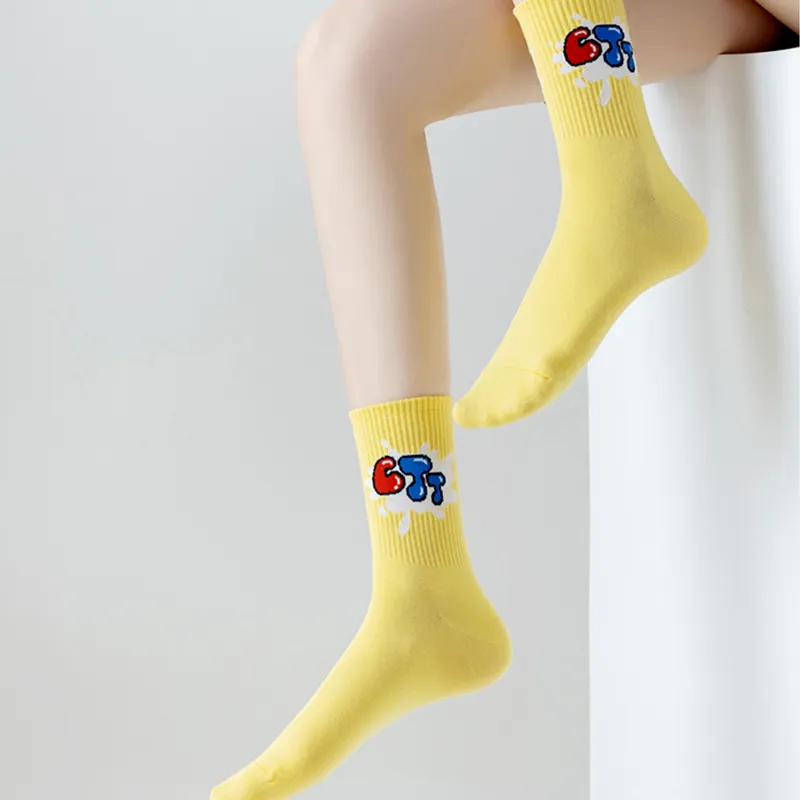 JKN Unisex Mid Calf Socks-3