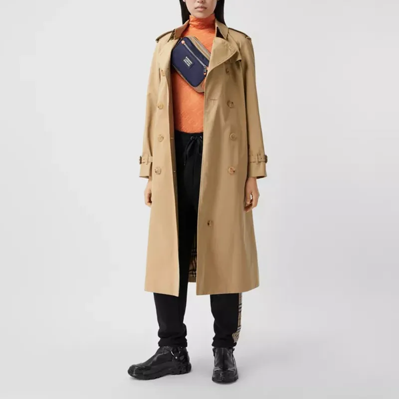 Burberry Trench Coat Women's Honey-3