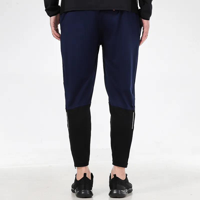 Nike Knitted Sweatpants Men Dark Navy Blue-4