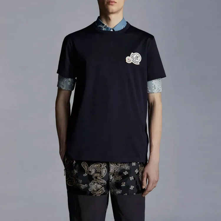 Moncler Logo patch T shirt-1