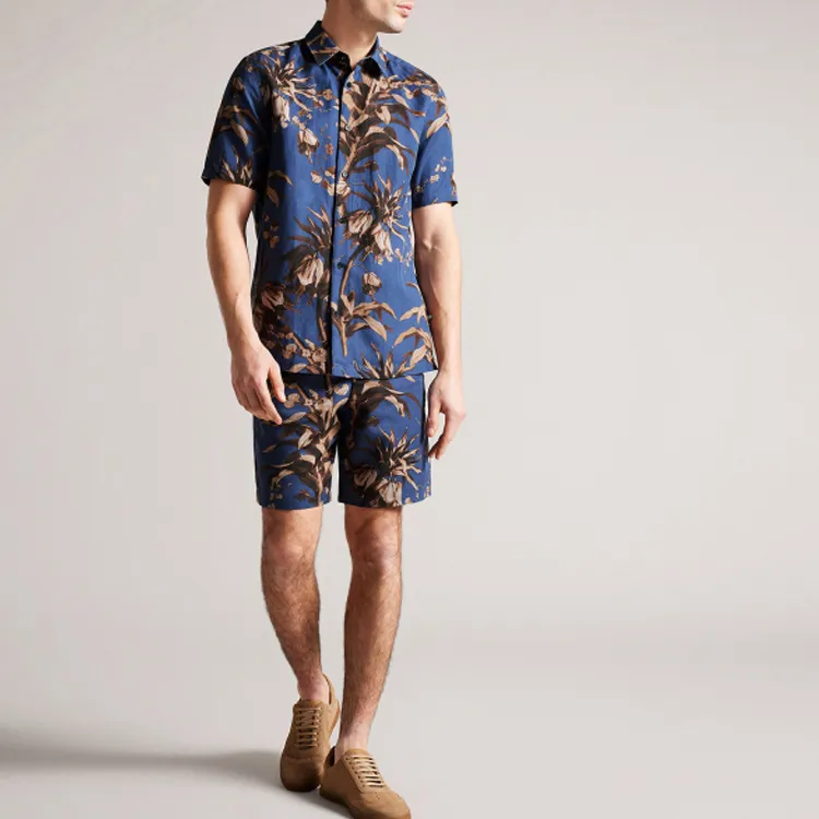Ted Baker Shirts Men Navy Blue-1