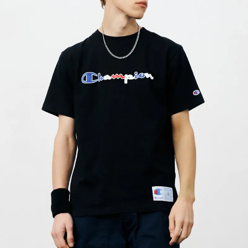 Champion SS22 Crew Neck Fitted Straight Short Sleeved T Shirt Japan Version Unisex-7
