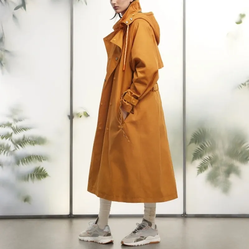 Adidas Ivy Park Two in One Twill Hooded Coat All Gender-4