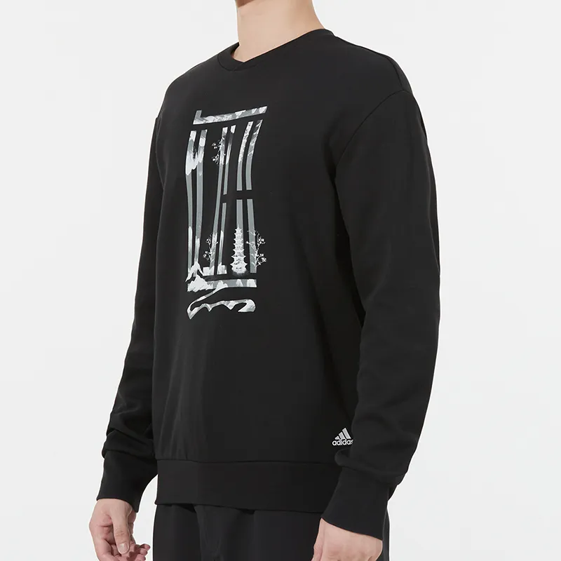 Adidas Wuji Series Sweatshirts Men Black-1