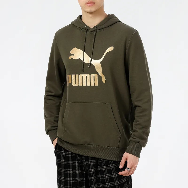 PUMA Sweatshirt Men's Olive Green-4