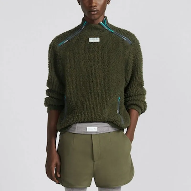 DIOR Sweaters Men Army Green-4
