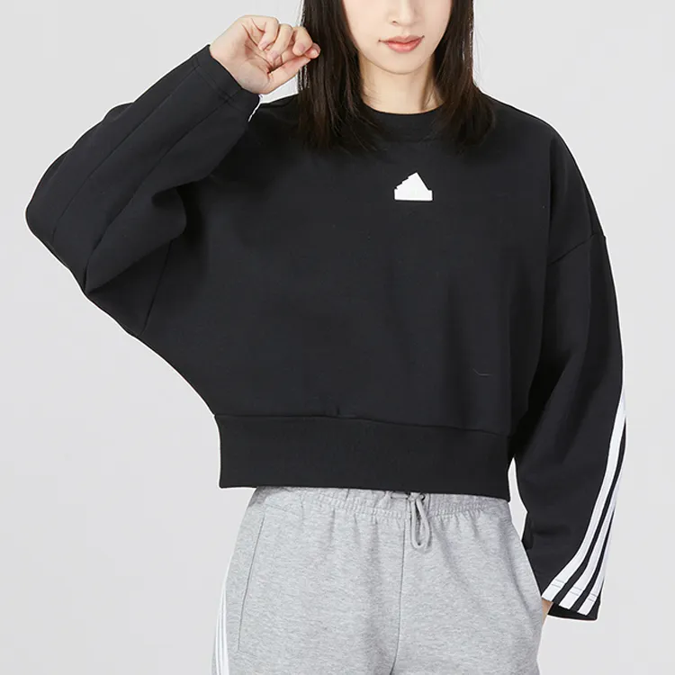Adidas Sweatshirt Women's Black-2