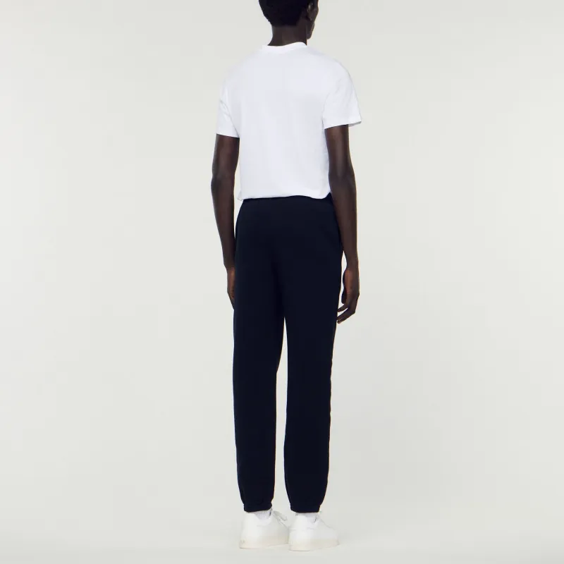 Sandro Knitted Sweatpants Men Black-2
