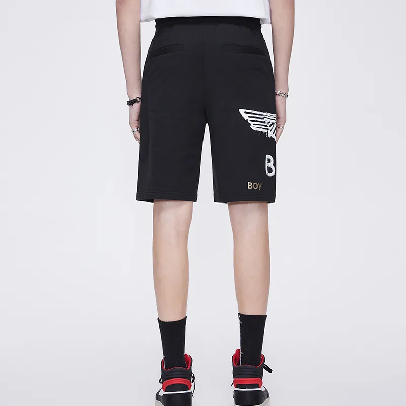 Boy London SS21 Loose Fit Shorts Unisex Black-4