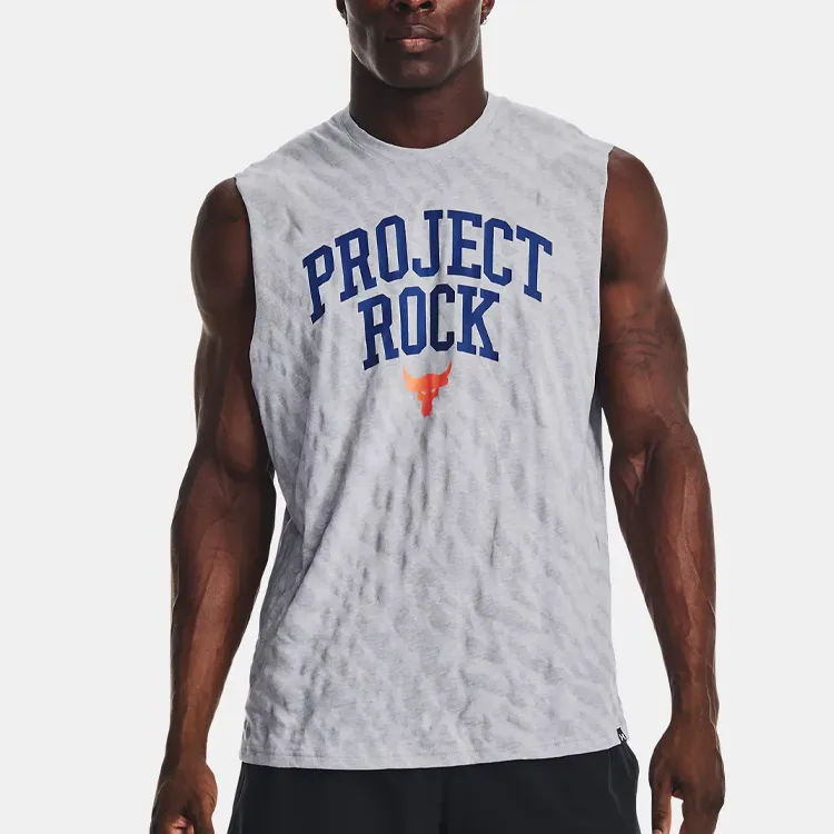 Under Armour Johnson Tank Top Men's Light Modern Gray-3