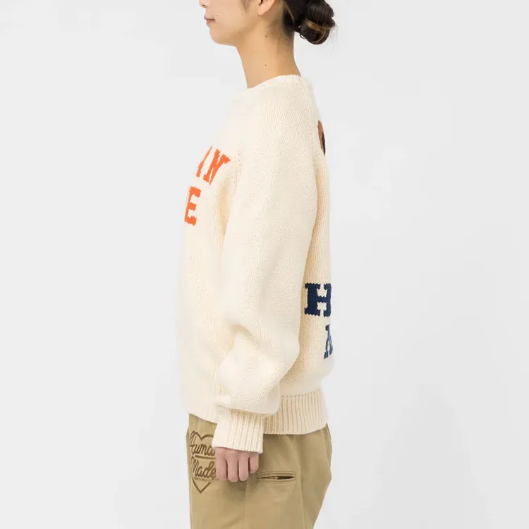HUMAN MADE Bear Raglan Knit Sweater-4