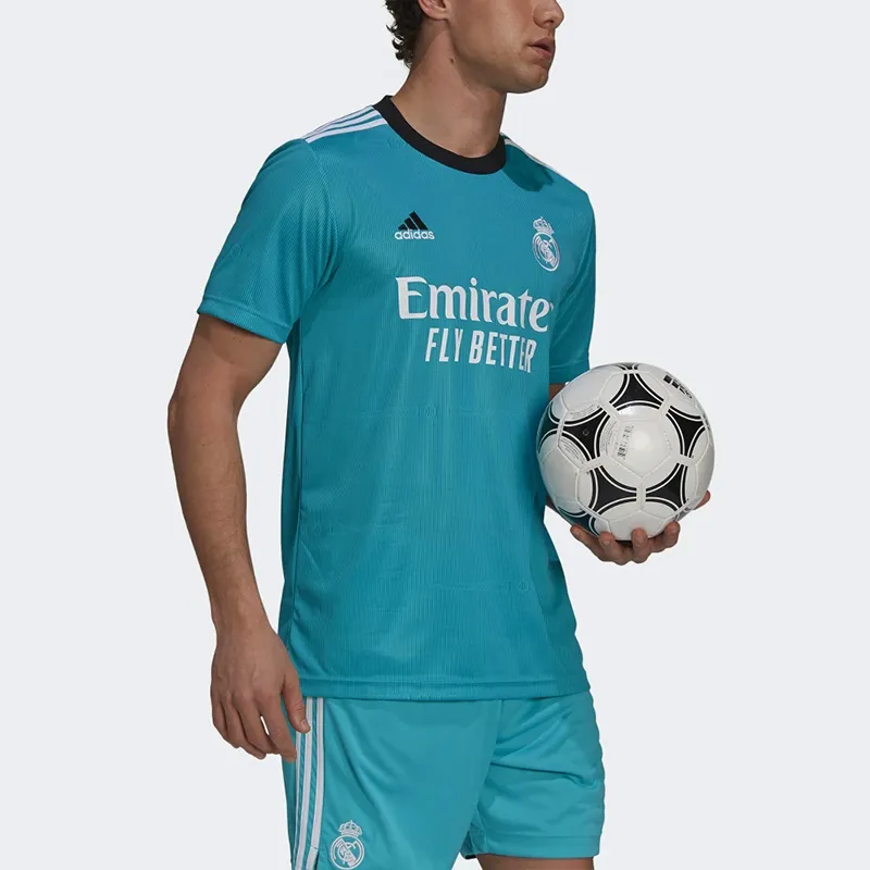 Adidas Soccer Jersey Men's Peacock Green-5