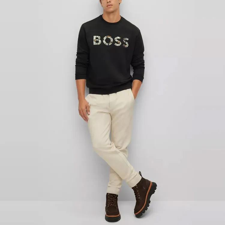 HUGO BOSS FW22 Sweatshirt Men's Black-1