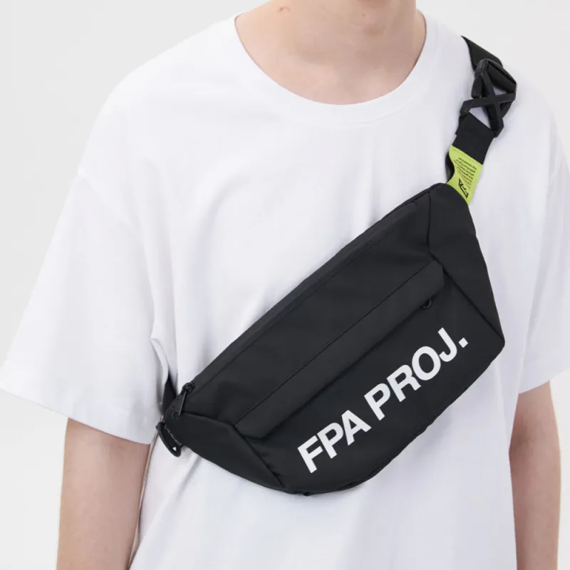 FPA Polyester Fanny Pack Regular Unisex Black/White-3