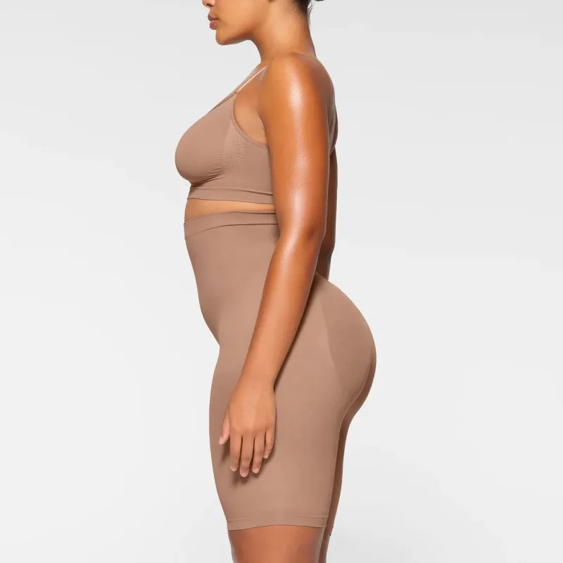 SKIMS SEAMLESS SCULPT Leggings Women's SIENNA/Ochre-3