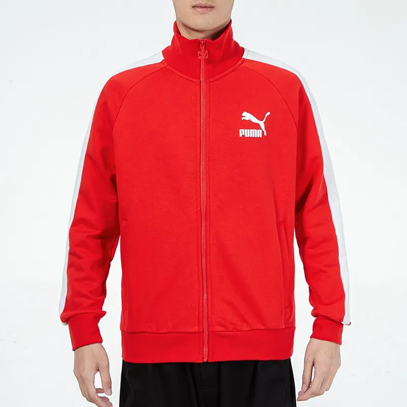 PUMA Jackets Men Red-2